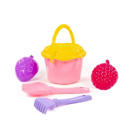 Sanding set No. 662: Middle bucket-flower, middle-stroke is medium, shovel, robberies, 2 molds, MIX color-1