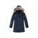 Winter park for a boy, height 140 cm, dark blue color
