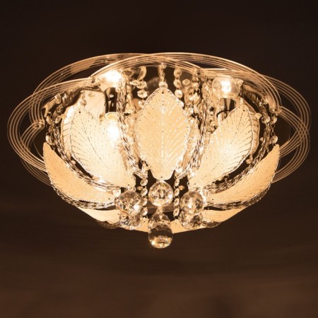 Chandelier 55647/500 CR chrome 5x40W+13W E14 LED PDU 50x50x25cm-3
