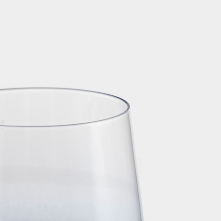A glass of glass for the wine "Flinking", 500 ml, 8.5 × 25 cm, blue color-2