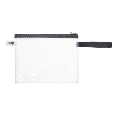 Lightning folder on the zipper format A5, with a pen, water-repellent, 350 md, gray-1