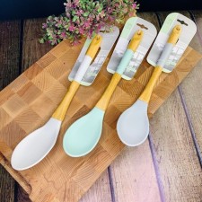 Silicone spoon Lenardi, 33 cm, mix color