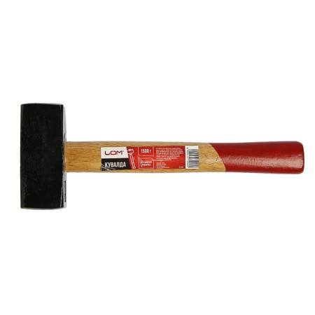 Sledgehammer scrap, wooden handle, 1.5 kg-1