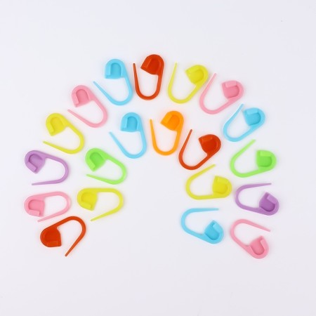 Set of markers for loops, 2 cm, 20 pcs, colorful color-1
