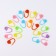 Set of markers for loops, 2 cm, 20 pcs, colorful color