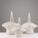 Camping set, 53x41x28/58 cm, 46x35x25/52 cm, 38x29x23/46 cm, willow