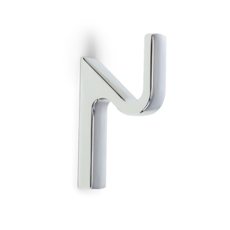 Furniture hook Cappio anemone, one -rod, chromium color