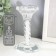Glass of Glass for 1 candle "Spiral" 12.5x7x7 cm