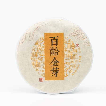 Chinese Sinished Black Tea "Shu Puer. Bailing Jinya" 100 g, 2014, Yunnan, damn it