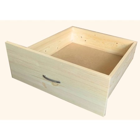 A set of undercuted rolling boxes (2 pcs), for the bed “T2” 190 and 200 cm, an array of pine-2