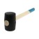 Kiyanka tundra, wooden handle, black rubber, 450 g