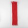 Lightning "Spiral", No. 5, detachable, automatic lock, 40 cm, red color