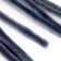 Wire with pile for crafts and decor set of 50 pcs., Size 1 pc. 30 × 0.6 cm, gray color