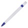 Handle Automatic Ballic Calligrata, 1.0mm, clip 1 x 5cm, under the logo, white body with blue, blue rod