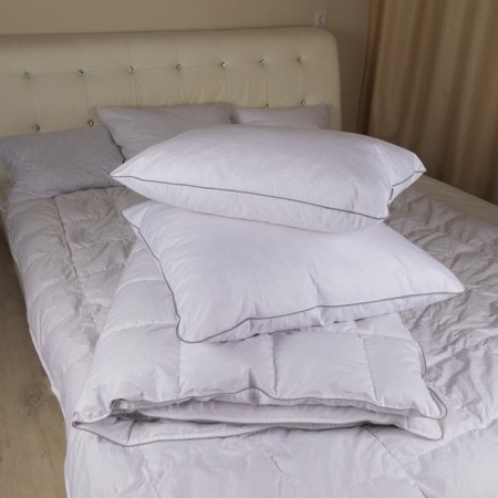 The pillow is high, size 70x70 cm, color mix-2