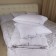 The pillow is high, size 70x70 cm, color mix