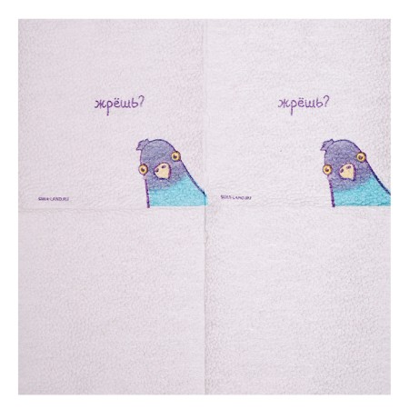 Salphers single -layer paper "eat?", 24x24 cm, set of 20 pcs.-7
