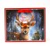 New Year. New Year's Paper Gift package, "miracles happen", 24 x 20 x 11 cm.