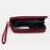 Women's wallet on lightning, burgundy color