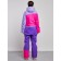 Combineson ski female winter, size 48, purple color