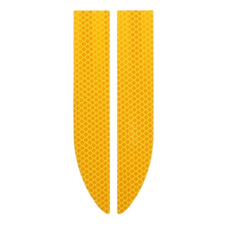 Anti -refined fenox sticker reflective, for the rear bumper, FAO1003