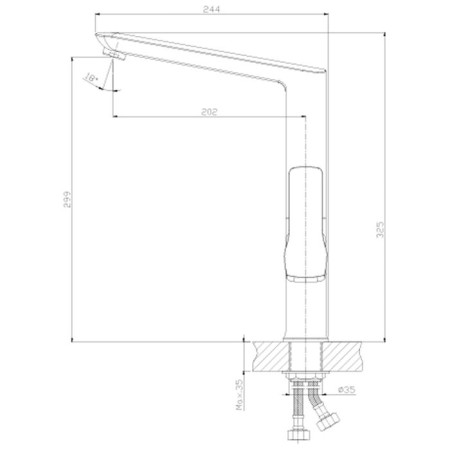 Rossinka Z35-26U kitchen mixer-1