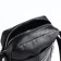 Male bag with lightning, black color
