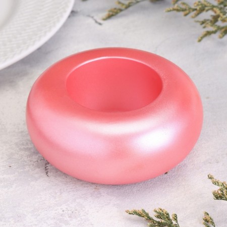 Complementation "Complete. Marble" from gypsum large, 11x5cm, pink-1