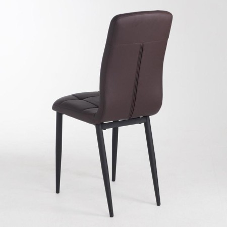 Chair "Quadro", black metal/aero wenge-4