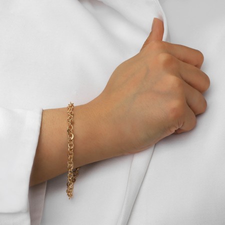 Set of 6 items: 6 Bracelets "Sea", Color Gold-3