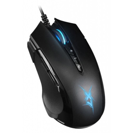 Mouse A4Tech X89 Black Optical (2400DPI) USB (8but)-3