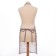 Apron "Ethel" Nature Forest 60x70 cm, 100% HL, reps 210 g/m2