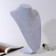 Bust for jewelry, 23 × 12.5 × 35 cm, h = 35 cm, color gray color