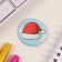 New Year of the setting icon d = 35 mm "New Year's cap" 6.5x6.5 cm