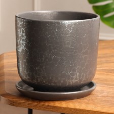 Pot of flower python graphite 1.6 l
