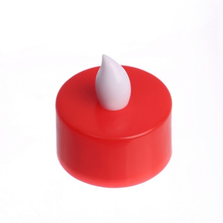 LED candles, spinkers Led Risalux “Make lighter” set of 4 pcs., Red, RGB, 3.5 × 3.5 × 4 cm-6