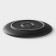 Porcelain plate Magistro line, d = 26.5 cm, black color