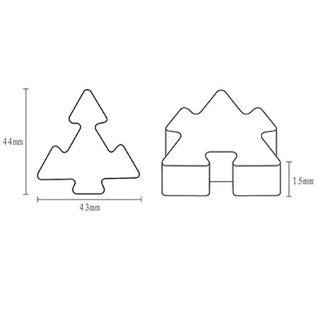 Constructor Training "Triangles", 38 parts-3