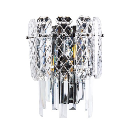 Wall lamp Arte Lamp Nicoletta A1051AP-2CC, E14, 2x40 W, 21x15x26 cm, Chrome