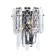 Wall lamp Arte Lamp Nicoletta A1051AP-2CC, E14, 2x40 W, 21x15x26 cm, Chrome