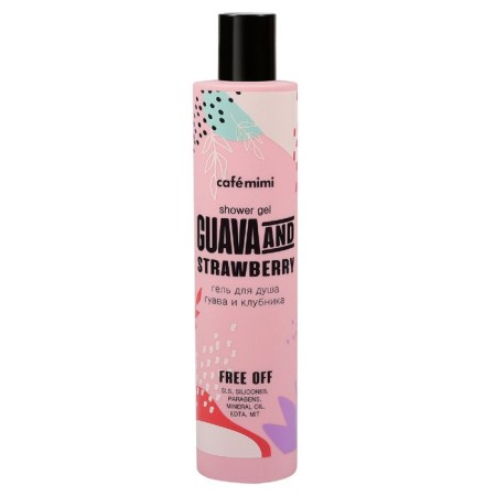 Café Mimi shower Gaava and Strawberries, 300 ml