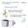 Container with handles, 22 × 20 cm, density 130 g/m², Greengo