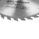 Disk of tundra wood, standard cut, 200 x 32 mm (rings at 22.20,16), 36 teeth