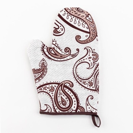 Varezhka-Open "Ethel" Eastern patterns 20x27cm, 100% cotton, 250g/m2 (bilateral)-3