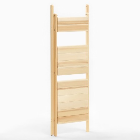 Wooden rack, 40 × 50 × 120cm, 3 tiers, "Dobroparov"-4