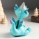 Piglite Polystone "Blue Lunar Dragon" 9x7.8x12 cm