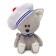 Soft toy "Wolf Voka", in a sea collar and take, 15 cm