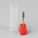 Cool fiber for manicure "Thin cone", small cut, 4 × 15 mm, in a plastic case
