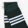 Socks "stripes", dark green color, size 23-25 ​​(37-40)