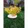 Garden plastic curb, 55 mm, green, 10 m + 30 stakes, "mango"
